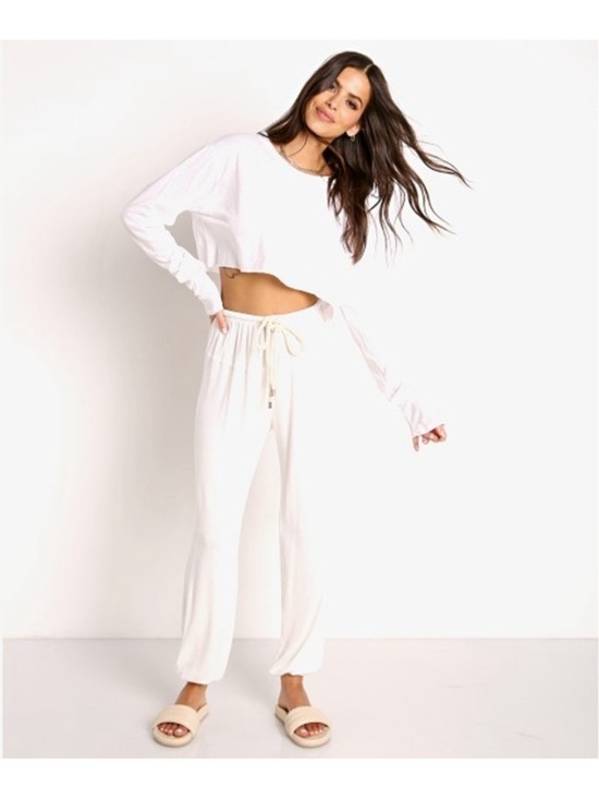 Stillwater Pants - Women's Stillwater White Joggers S